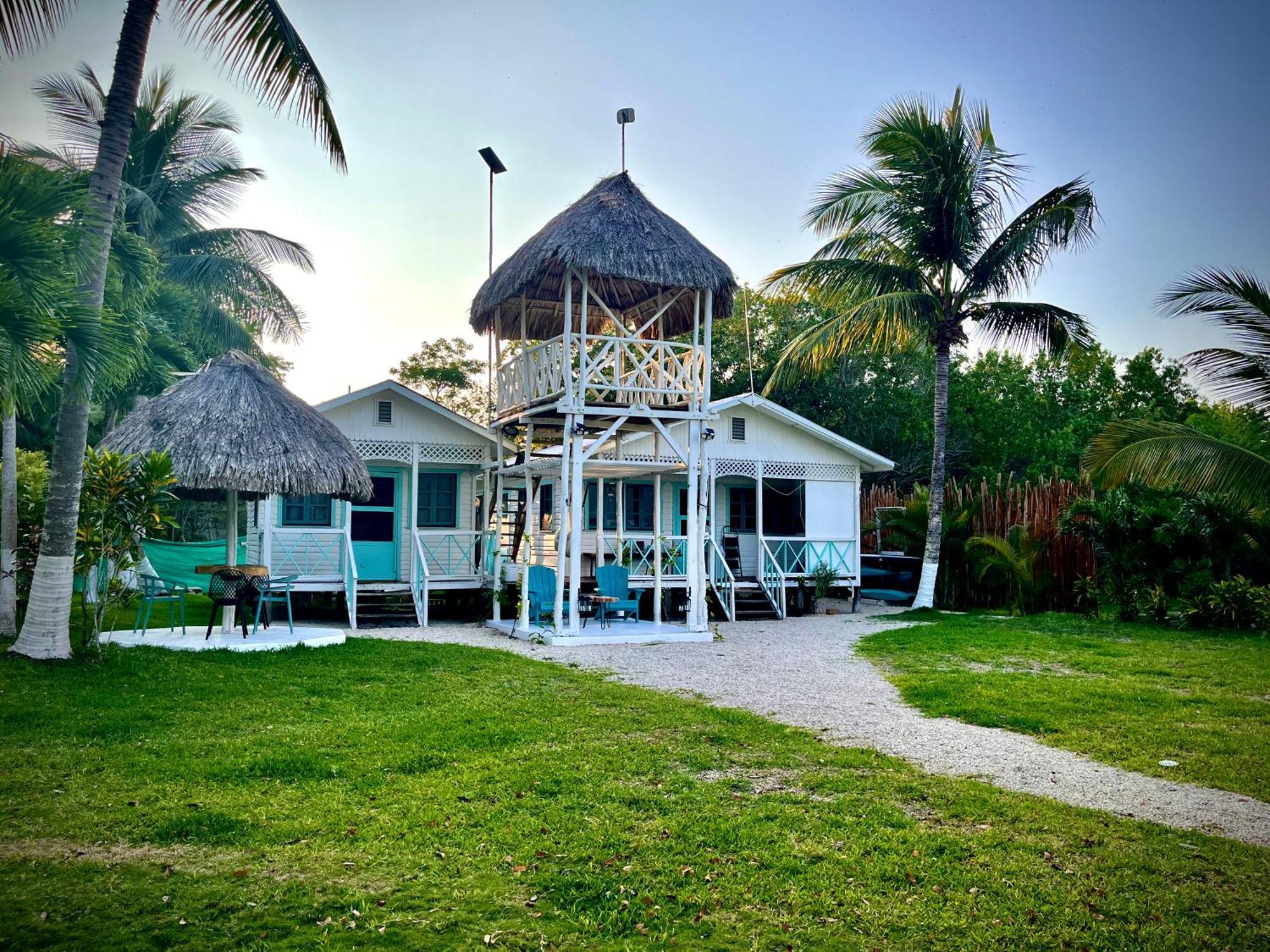 Cabana Con Muelle Privado En La Laguna De Бакалар Экстерьер фото